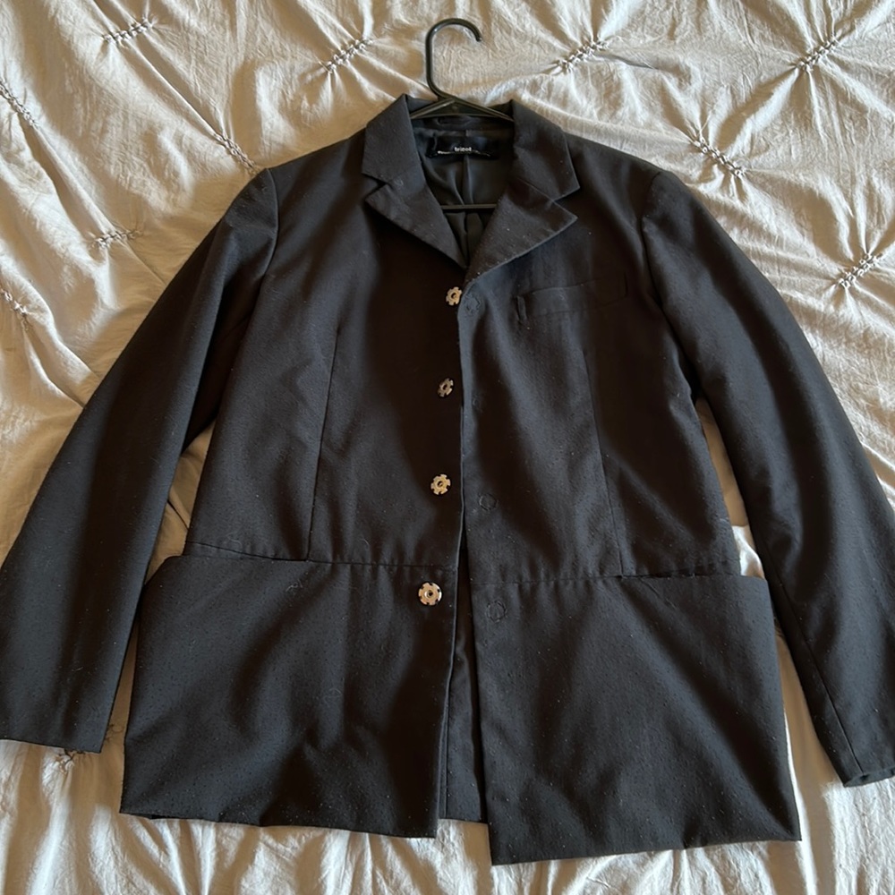 Comme des garcons tricot button up blazer